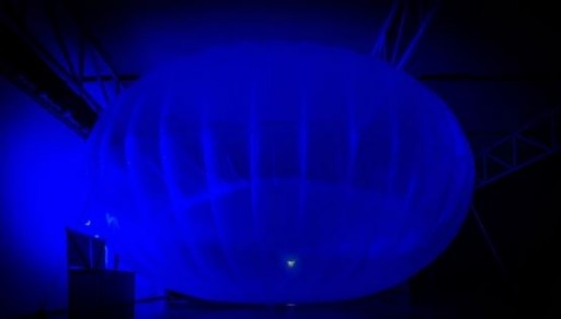 Google Internet access balloon