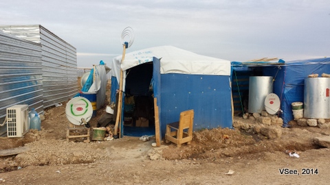 UNHCR tent